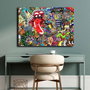 Wallity Cuadro sobre Lienzo Decorativo Multicolor 70 x 100 cm